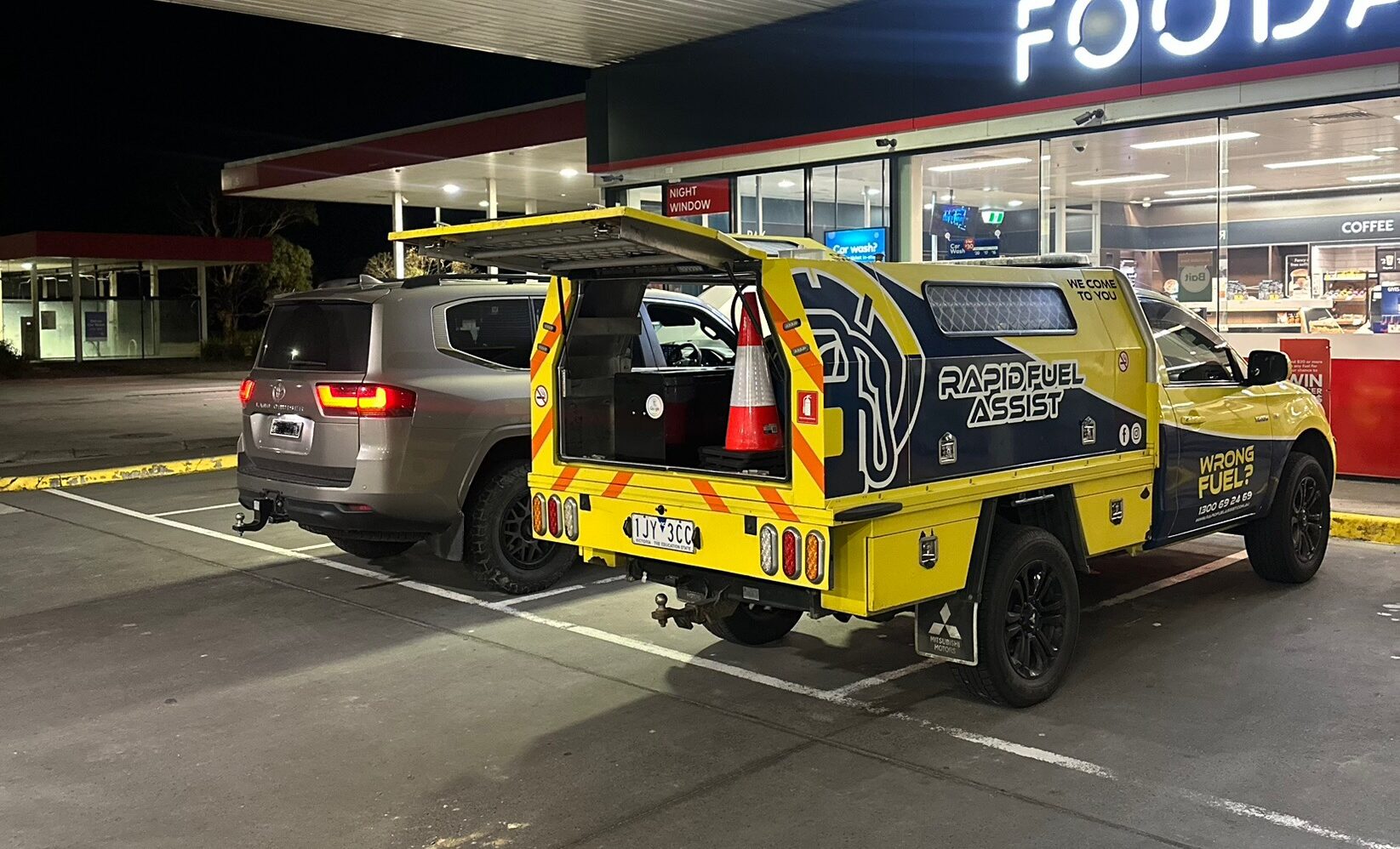 Wrong fuel rescue Melbourne comparison — Rapid Fuel Assist mobile service