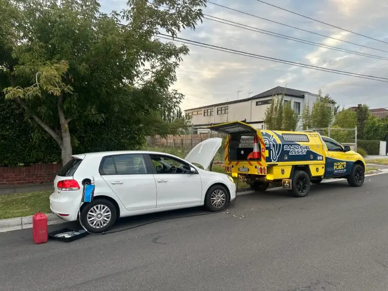 Wrong fuel rescue inner city Melbourne — Volkswagen Golf low octane petrol Brighton