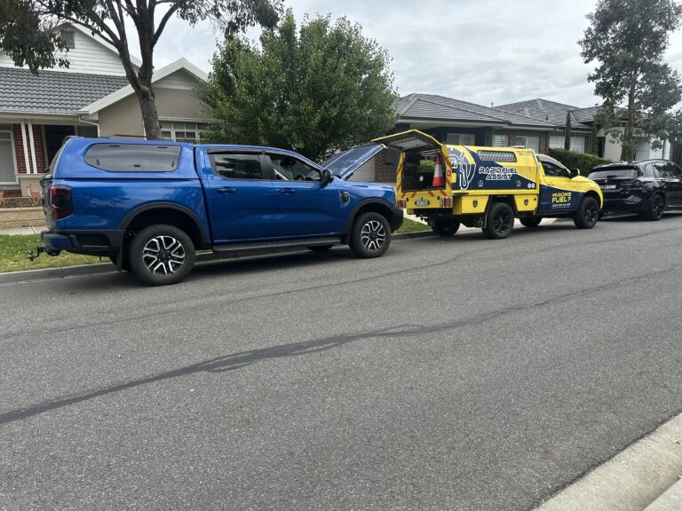 Rapid Fuel Assist wrong fuel rescue northern suburbs Melbourne — petrol in diesel Ford Ranger Craigieburn