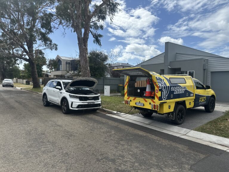 Wrong fuel rescue Geelong — Kia Sorento petrol in diesel Rosebud regional Victoria