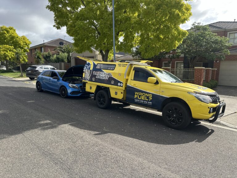 Wrong fuel rescue Western Suburbs Melbourne — Mercedes-Benz A200 petrol in diesel Taylors Hill